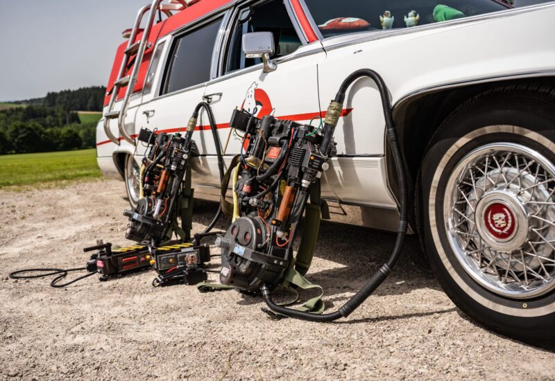 ECTO-1 Version 2016 aus dem Ghostbusters-Reboot