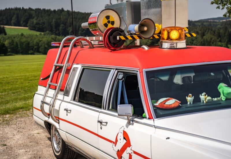 Originaler ECTO-1 aus Ghostbusters